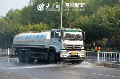 日照灑水車要“切歌”了！唱什么由您說了算 洗掃車